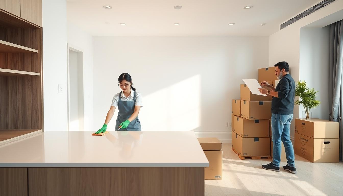 Move Cleaning for Smooth Handover